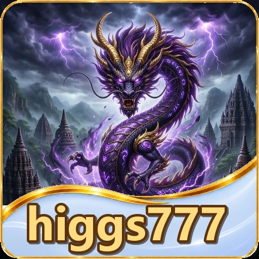 Kartu katalog higgs777 menampilkan penjelasan singkat, versi/ukuran acuan paket inti, dan skor